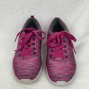 Girls LA Gear Ultra Foam pink Sneakers size 1